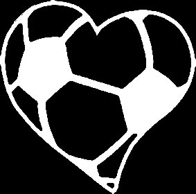 soccerhearttransparent white